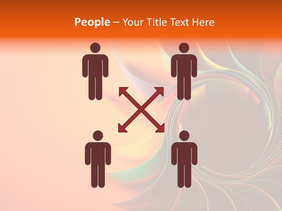 Sunbathing Seascape Ocean PowerPoint Template