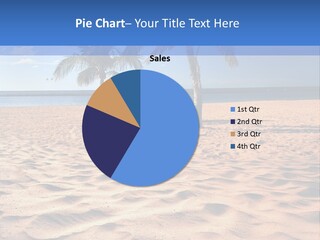 Sunbathing Seascape Ocean PowerPoint Template