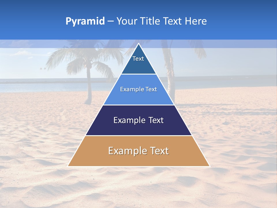 Sunbathing Seascape Ocean PowerPoint Template
