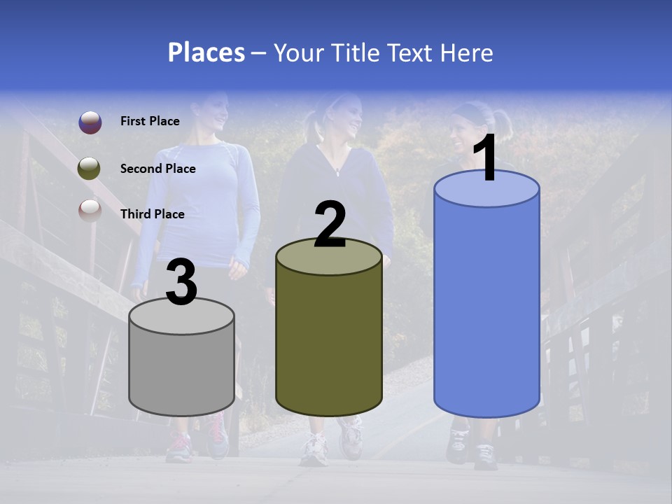 Beautiful Three Friendship PowerPoint Template