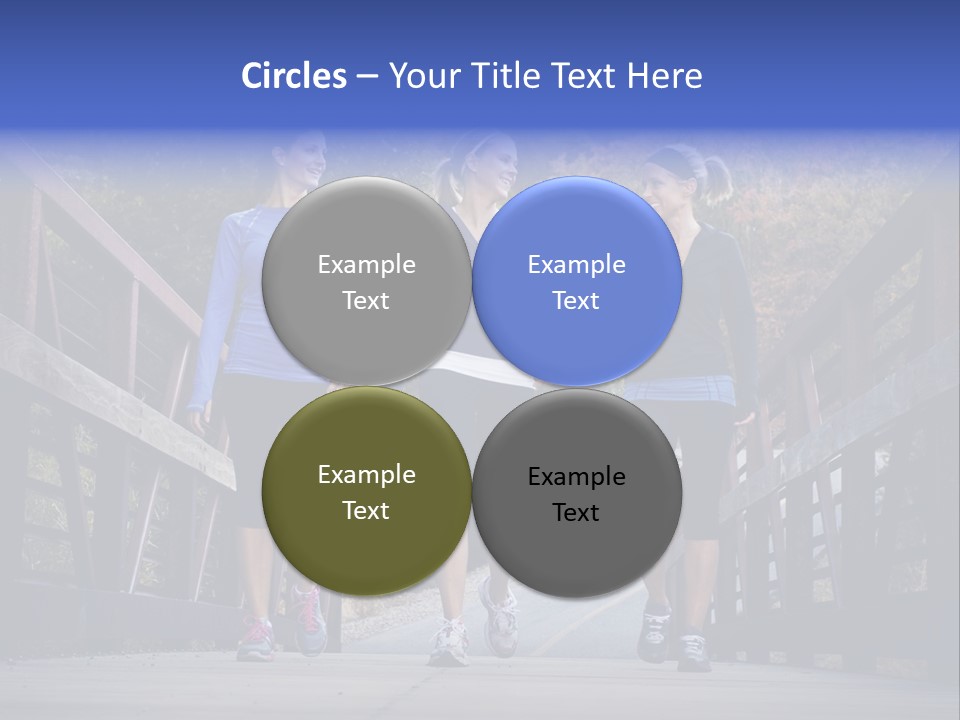 Beautiful Three Friendship PowerPoint Template