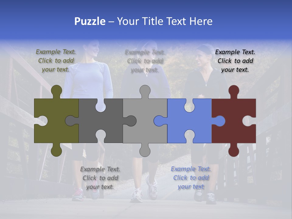 Beautiful Three Friendship PowerPoint Template