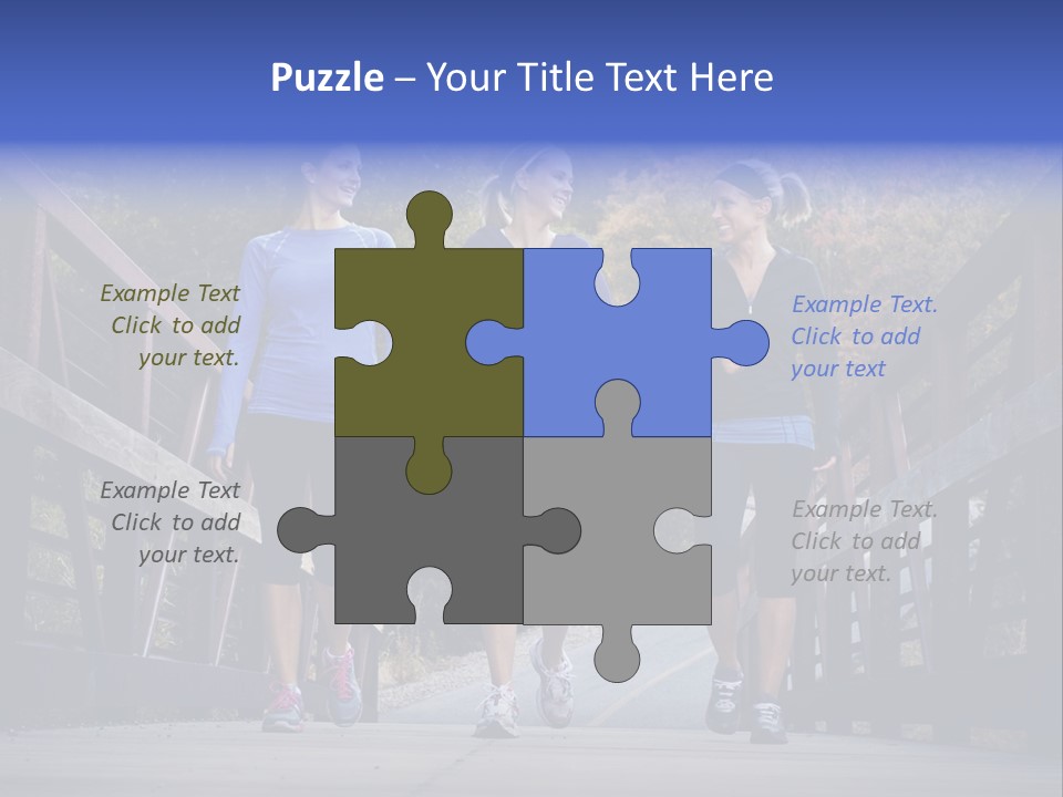 Beautiful Three Friendship PowerPoint Template