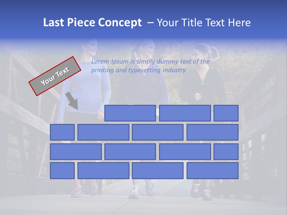 Beautiful Three Friendship PowerPoint Template