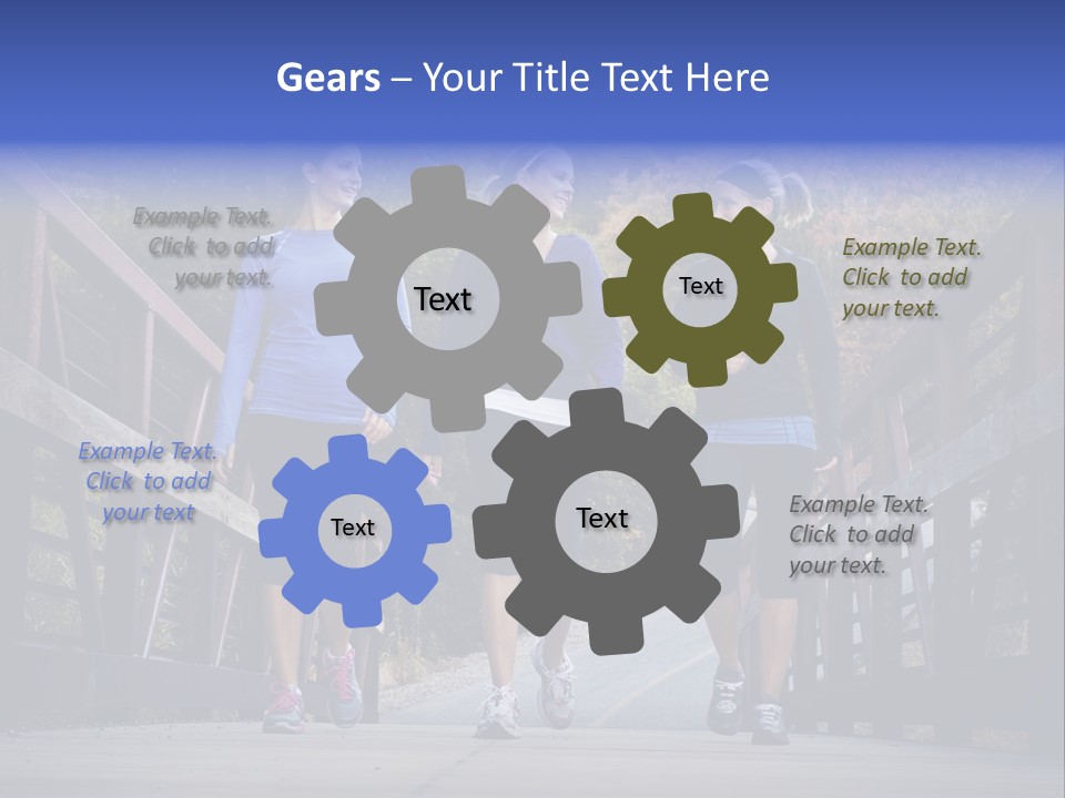 Beautiful Three Friendship PowerPoint Template