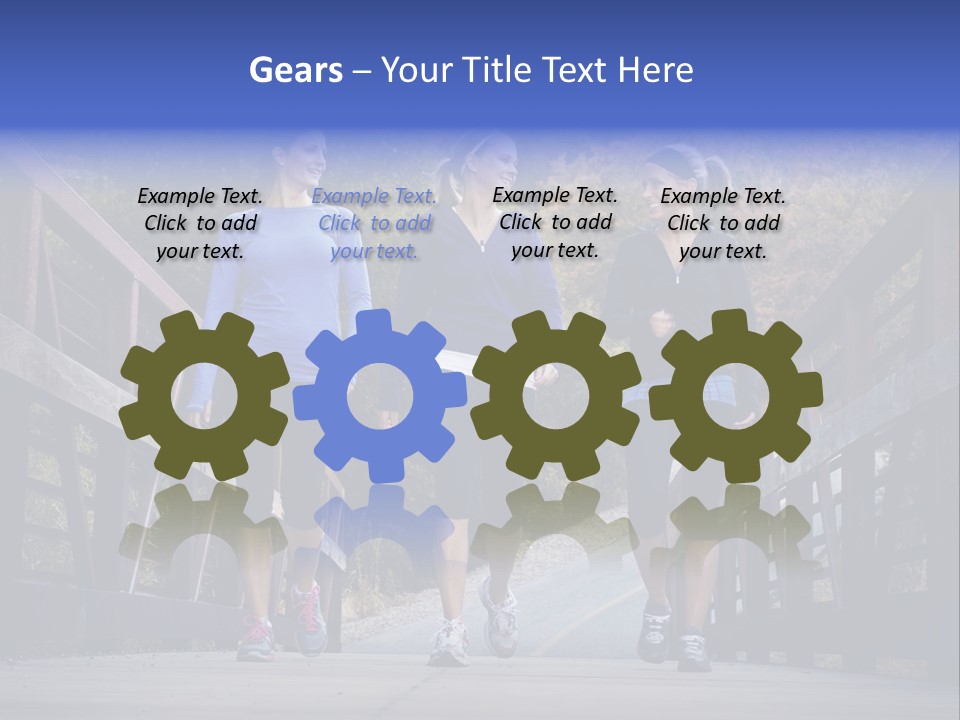 Beautiful Three Friendship PowerPoint Template