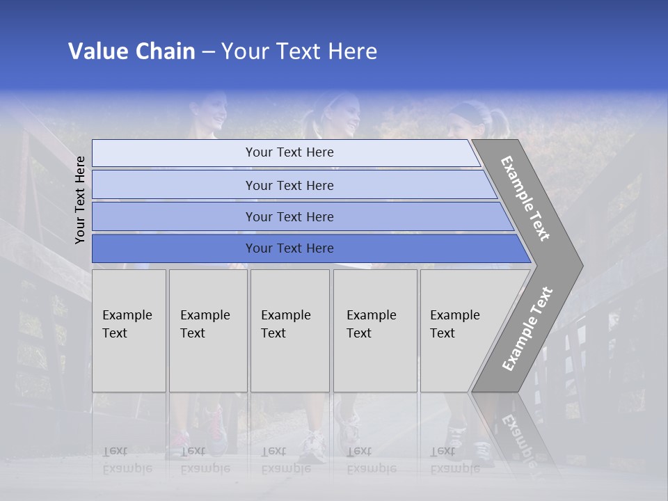 Beautiful Three Friendship PowerPoint Template