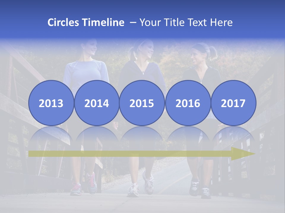 Beautiful Three Friendship PowerPoint Template