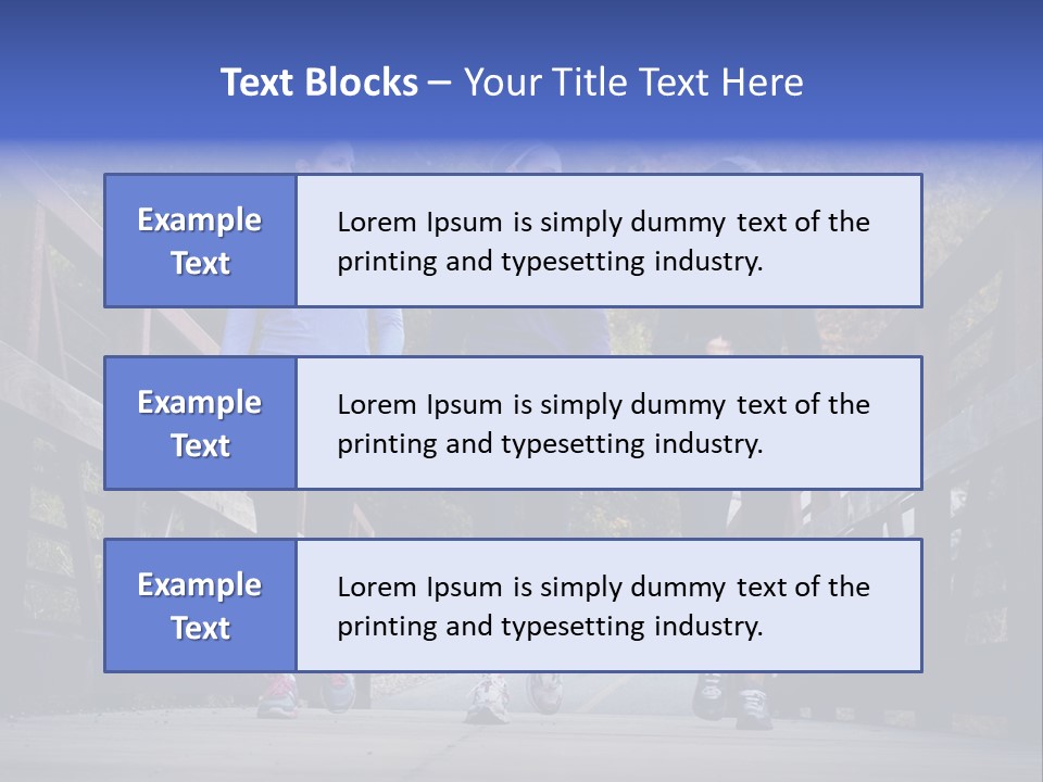 Beautiful Three Friendship PowerPoint Template