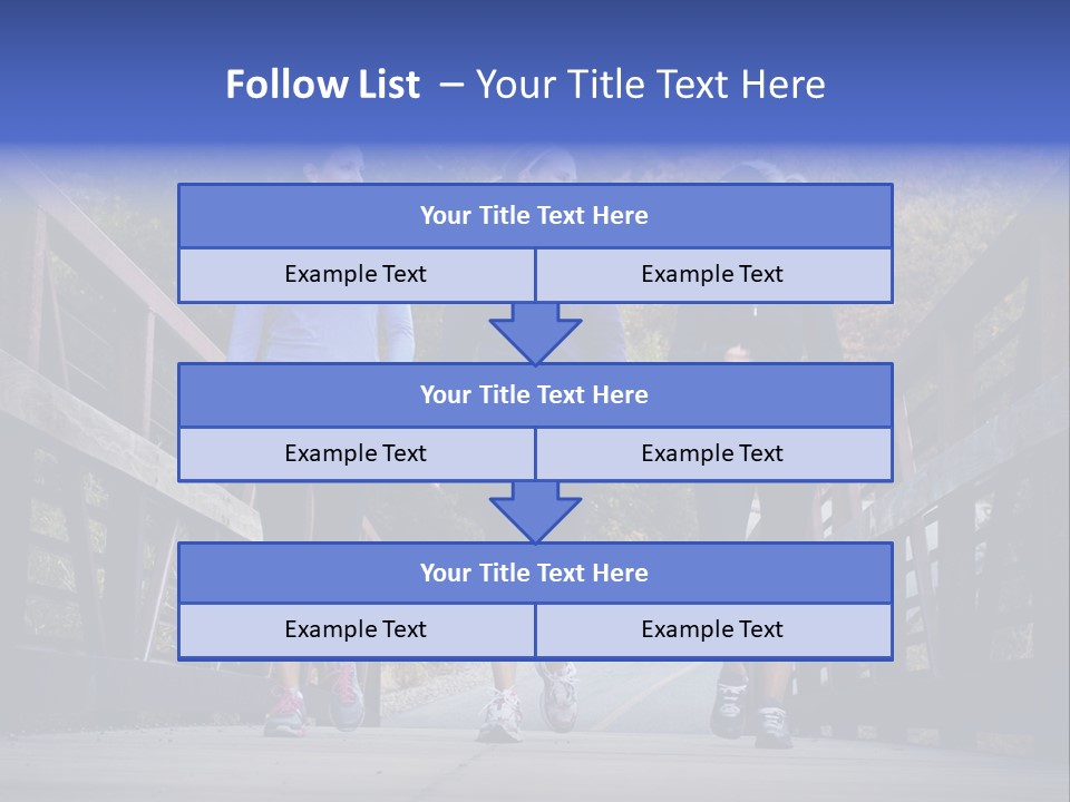 Beautiful Three Friendship PowerPoint Template