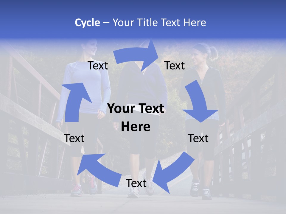 Beautiful Three Friendship PowerPoint Template