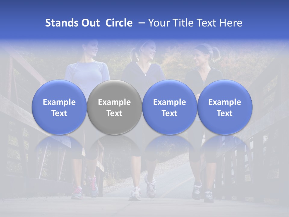 Beautiful Three Friendship PowerPoint Template