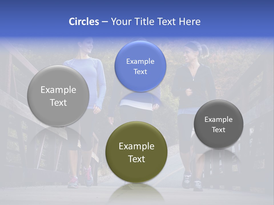 Beautiful Three Friendship PowerPoint Template