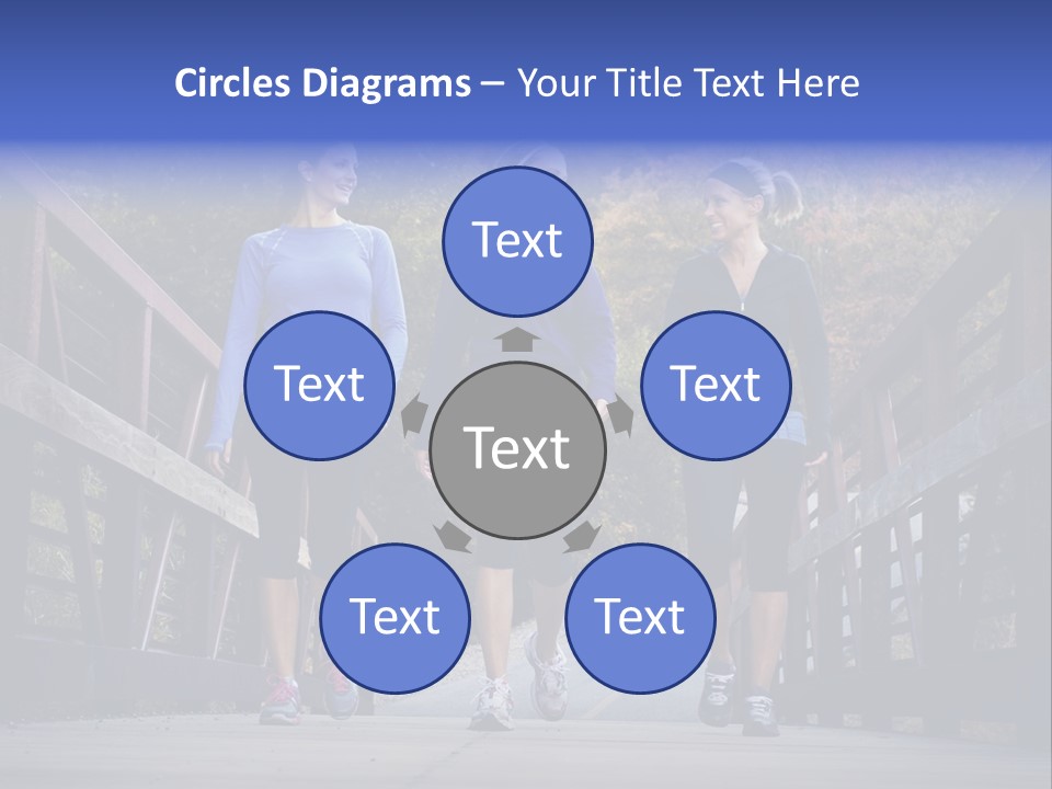 Beautiful Three Friendship PowerPoint Template