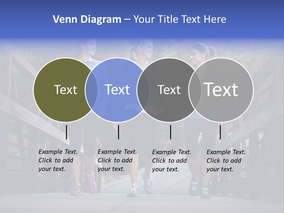 Beautiful Three Friendship PowerPoint Template