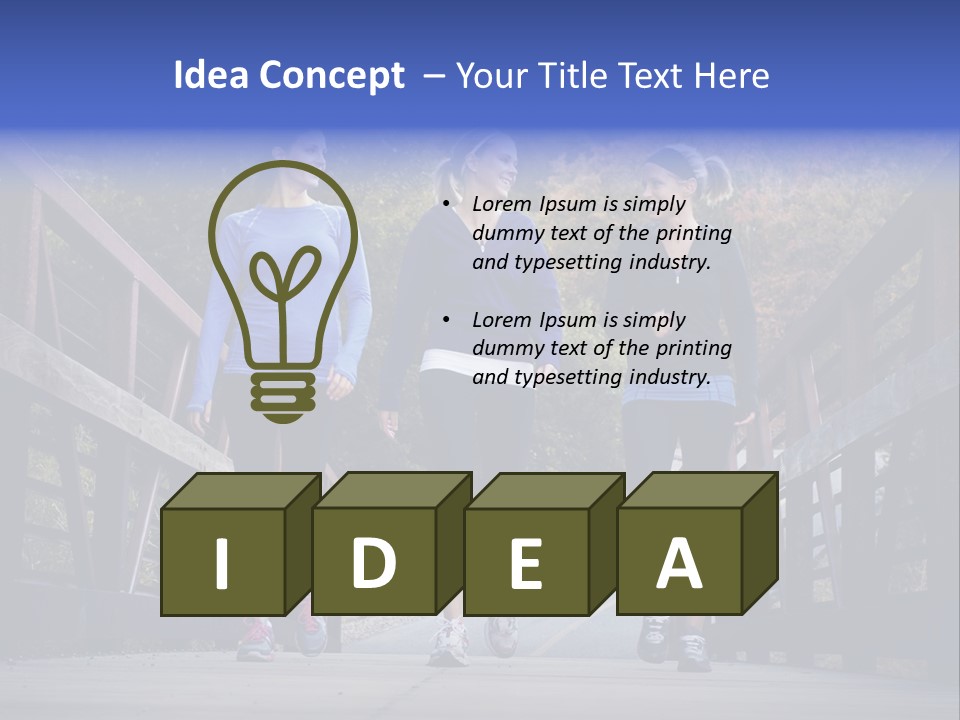 Beautiful Three Friendship PowerPoint Template