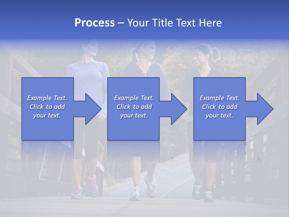 Beautiful Three Friendship PowerPoint Template