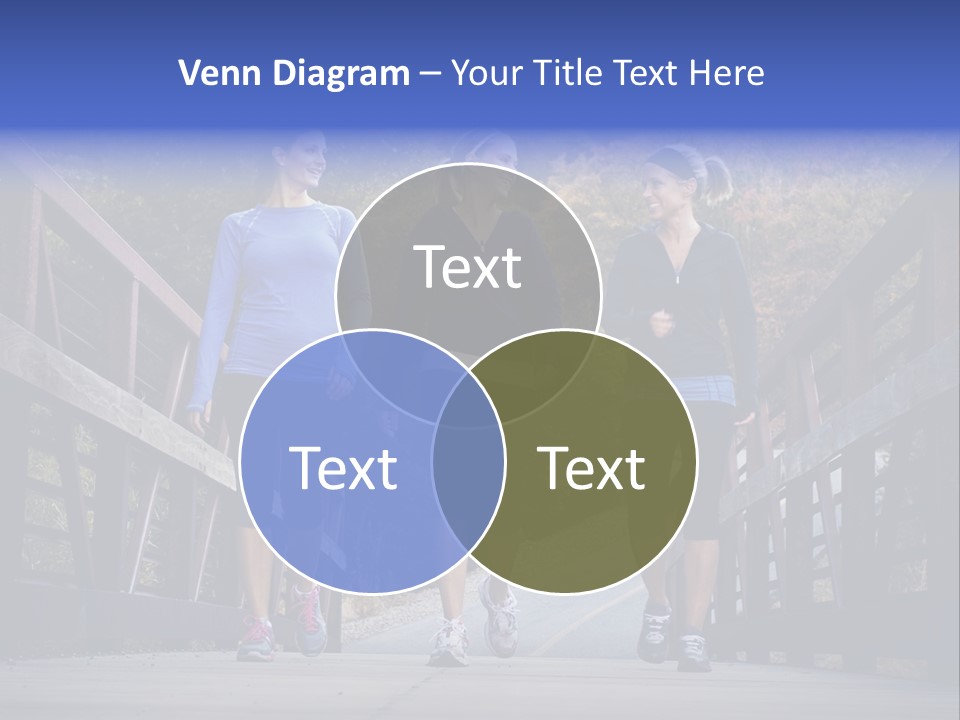 Beautiful Three Friendship PowerPoint Template