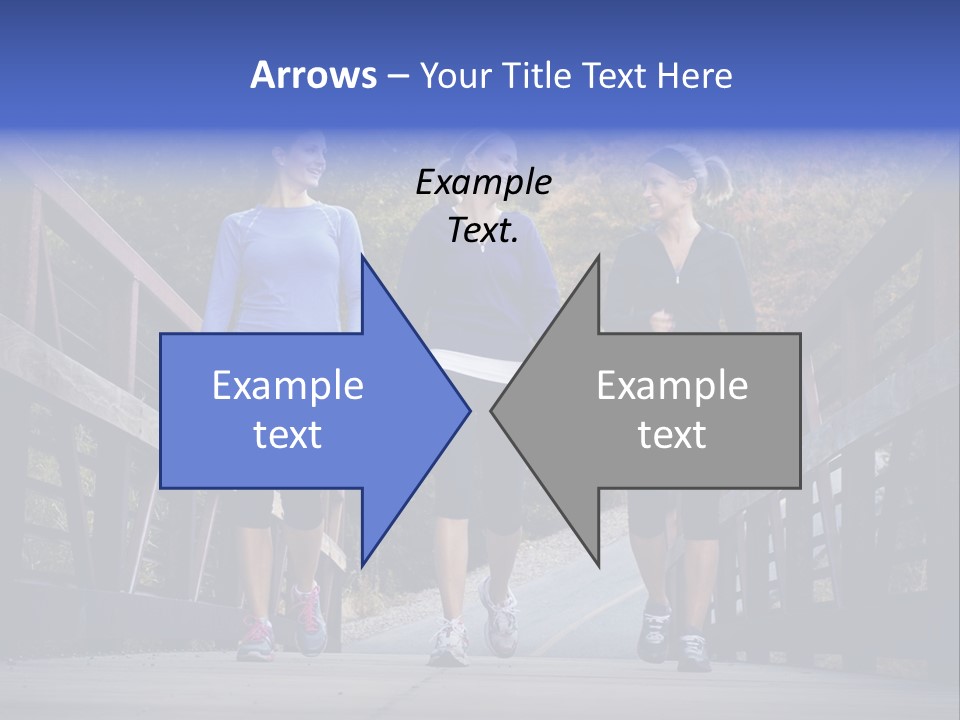 Beautiful Three Friendship PowerPoint Template