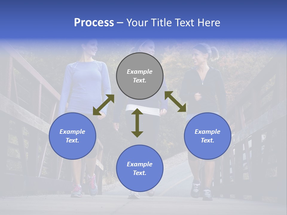 Beautiful Three Friendship PowerPoint Template