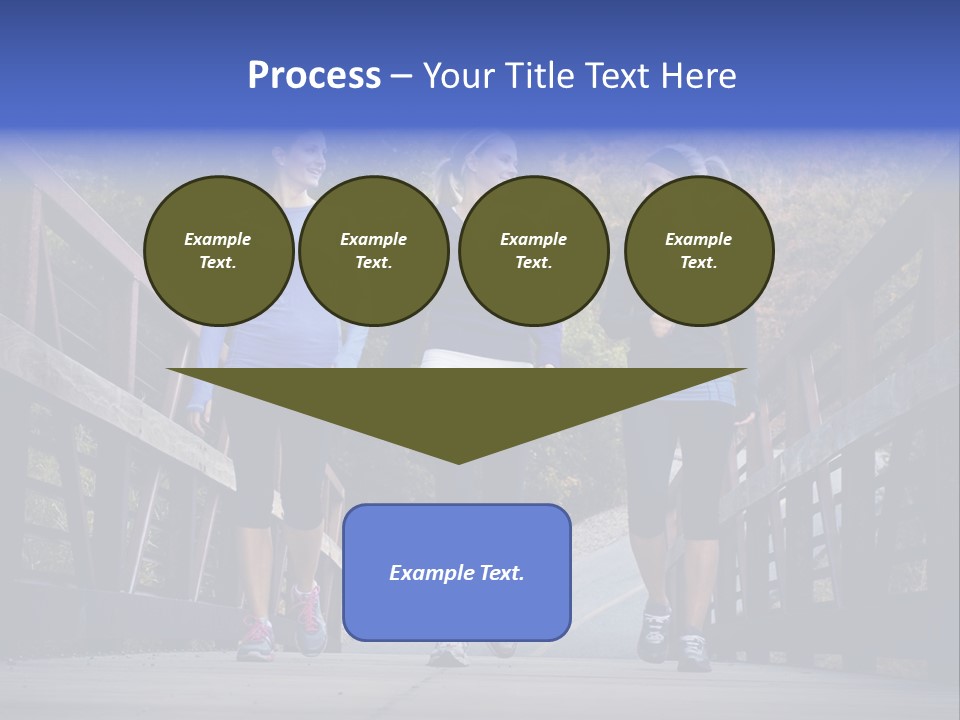 Beautiful Three Friendship PowerPoint Template