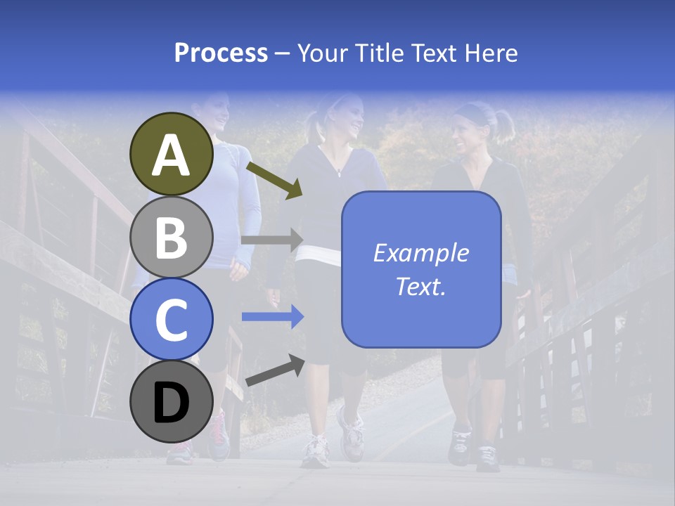 Beautiful Three Friendship PowerPoint Template