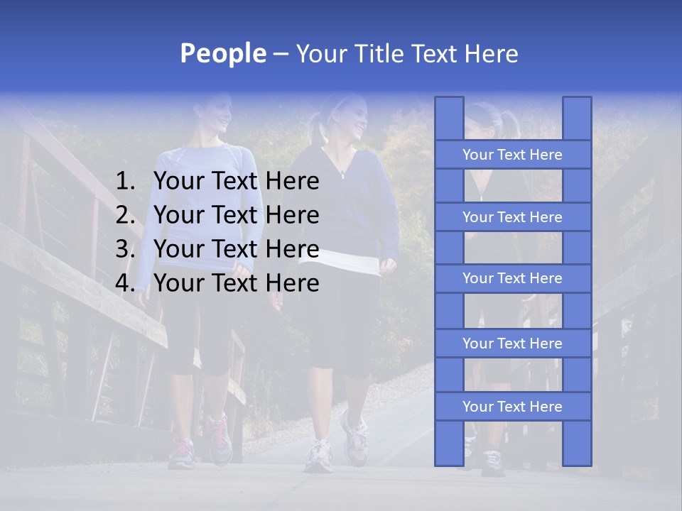 Beautiful Three Friendship PowerPoint Template