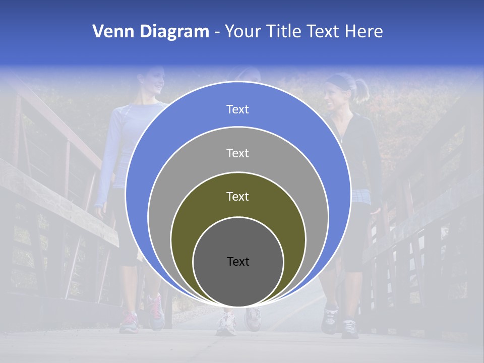 Beautiful Three Friendship PowerPoint Template