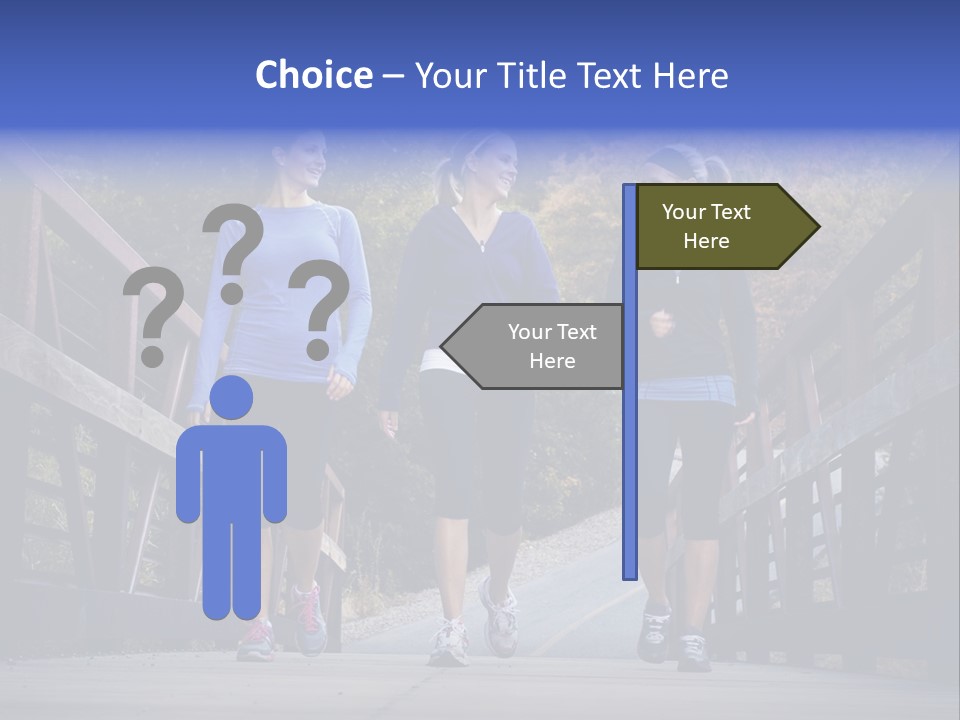 Beautiful Three Friendship PowerPoint Template