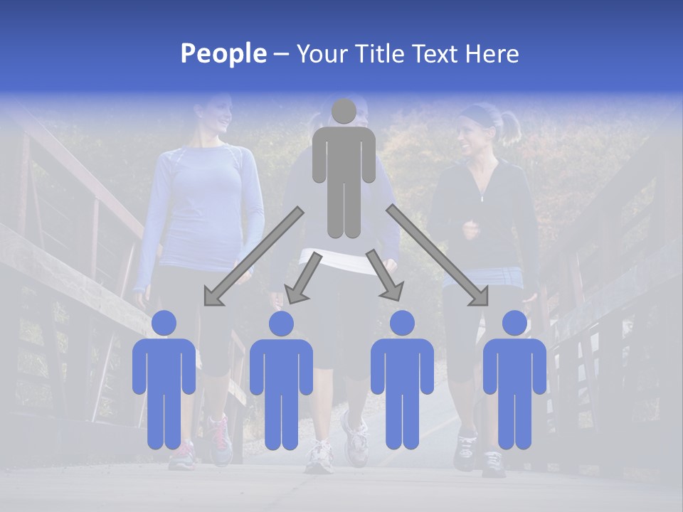 Beautiful Three Friendship PowerPoint Template