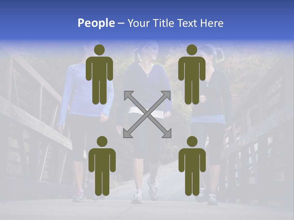 Beautiful Three Friendship PowerPoint Template