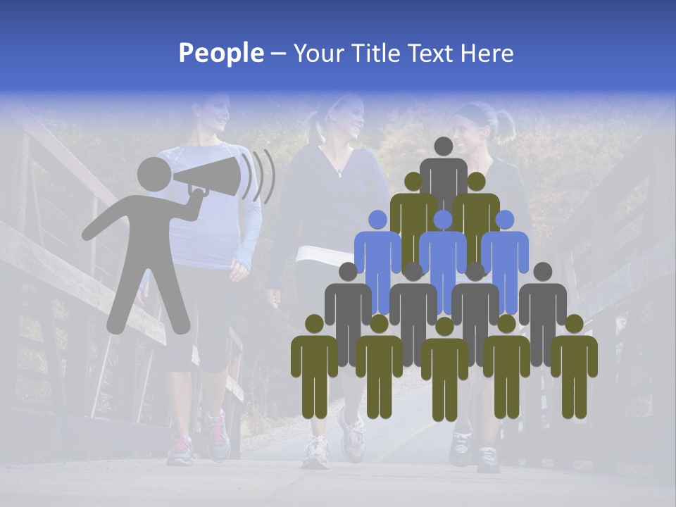 Beautiful Three Friendship PowerPoint Template