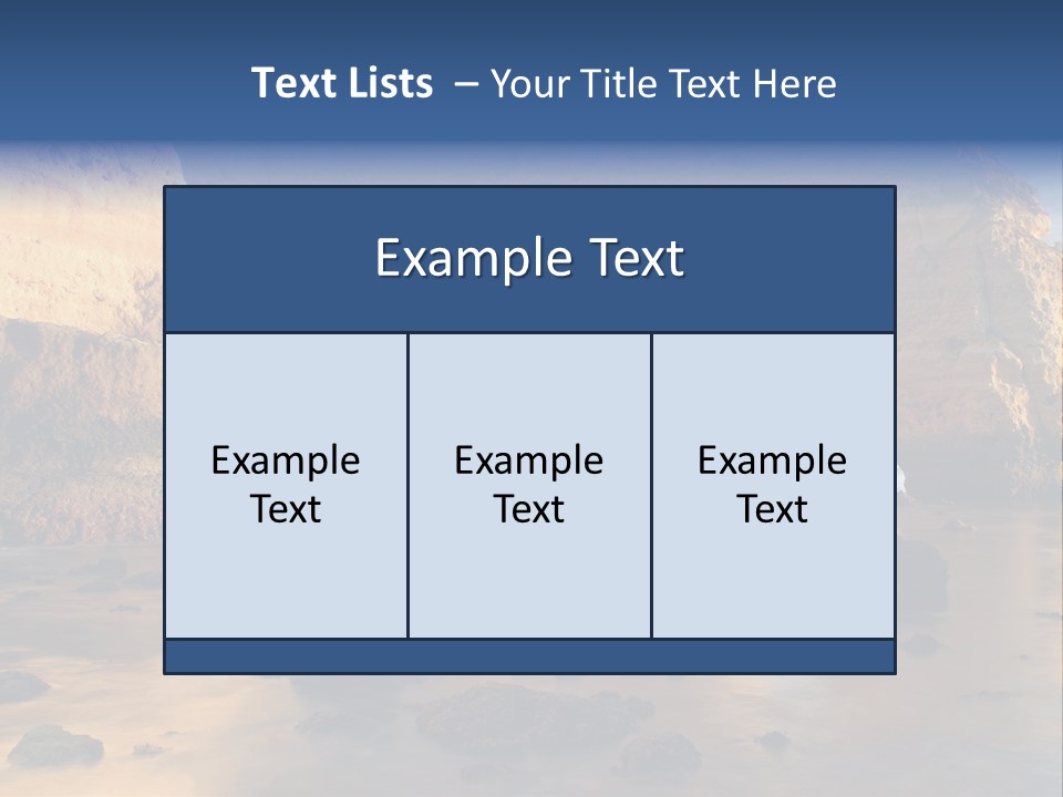 Relaxing Resort Dream PowerPoint Template