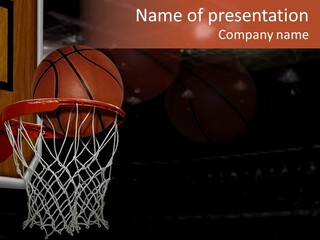 Basketball Arena Nba PowerPoint Template