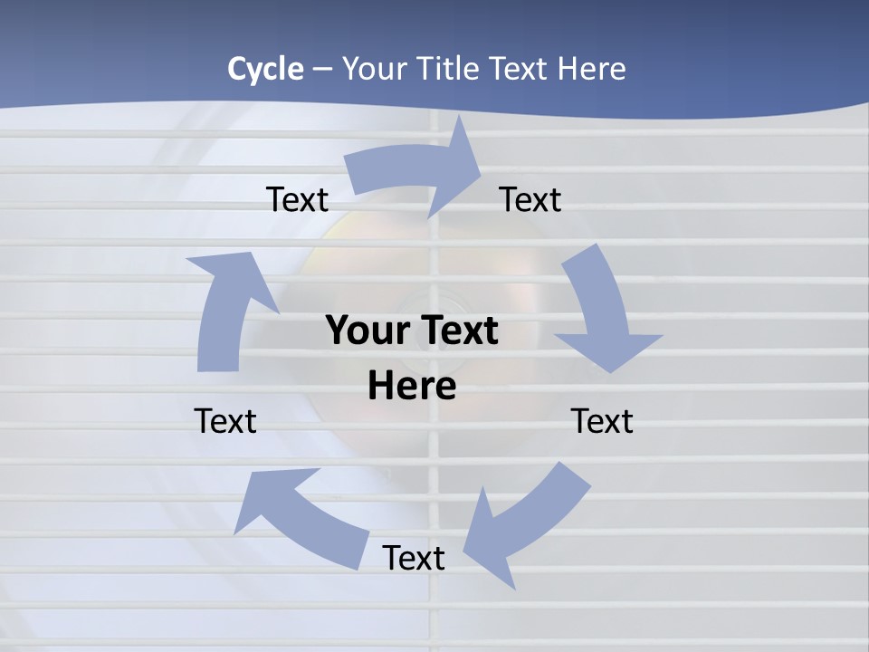 Cooling Electric Motor PowerPoint Template