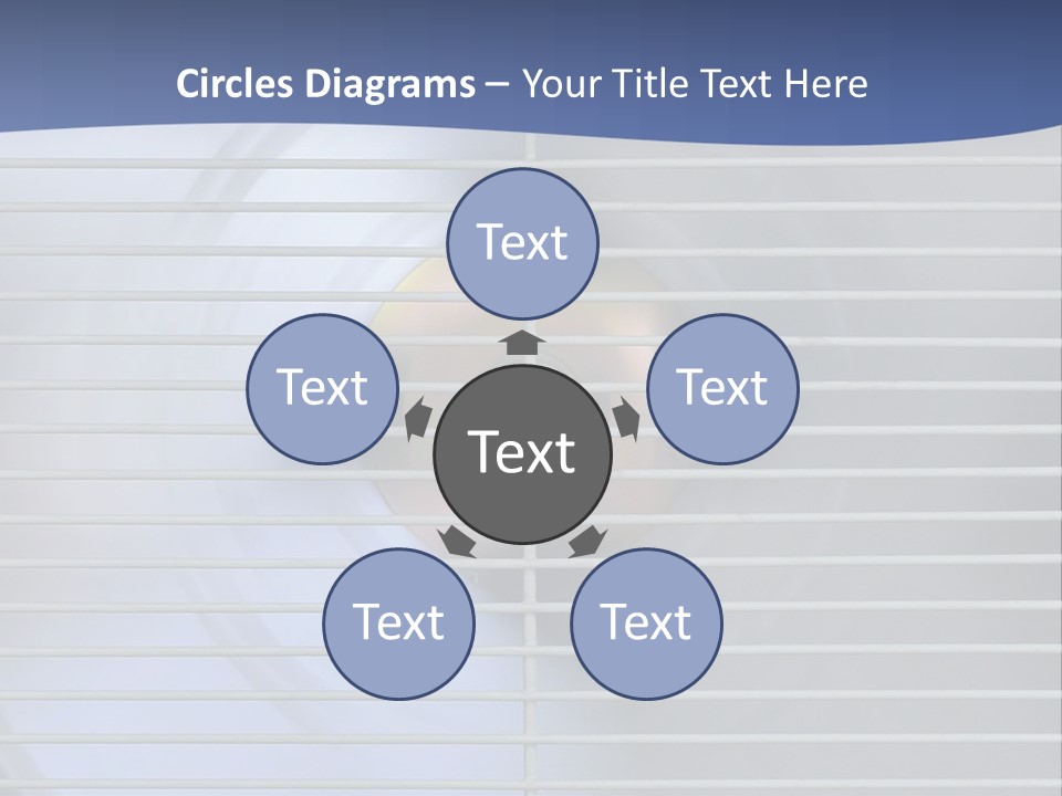 Cooling Electric Motor PowerPoint Template