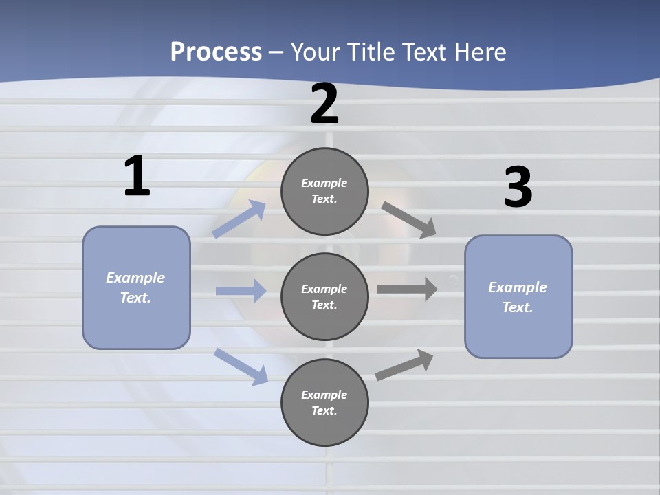 Cooling Electric Motor PowerPoint Template