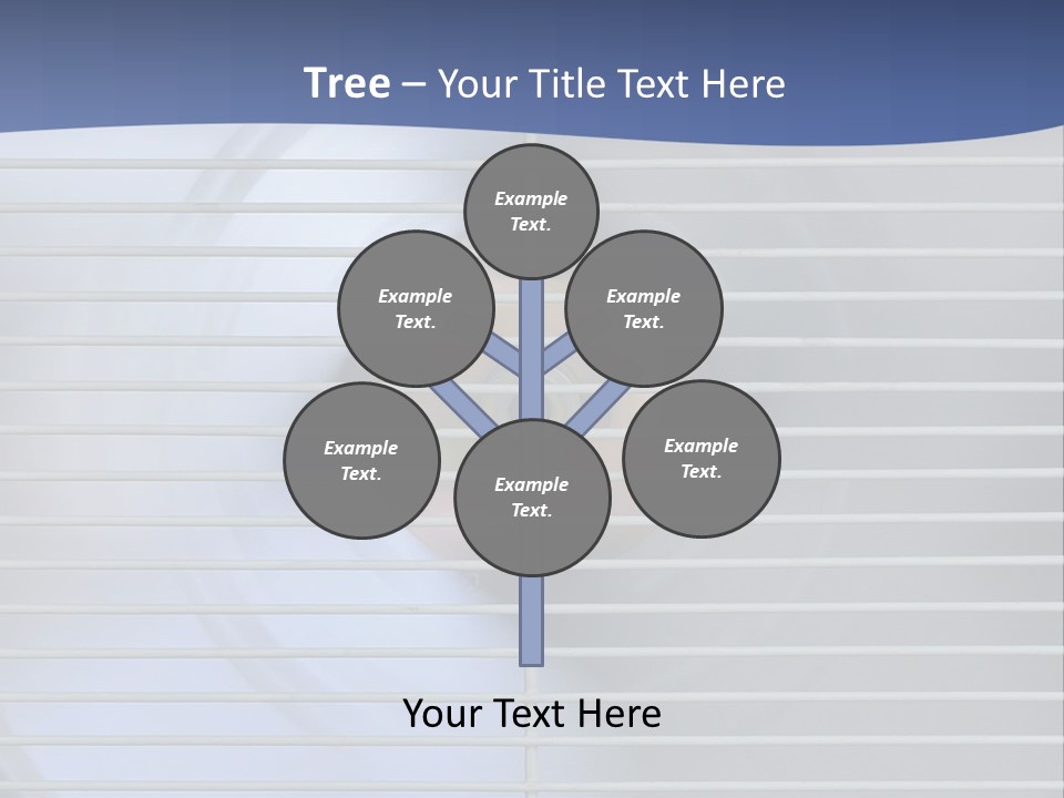 Cooling Electric Motor PowerPoint Template