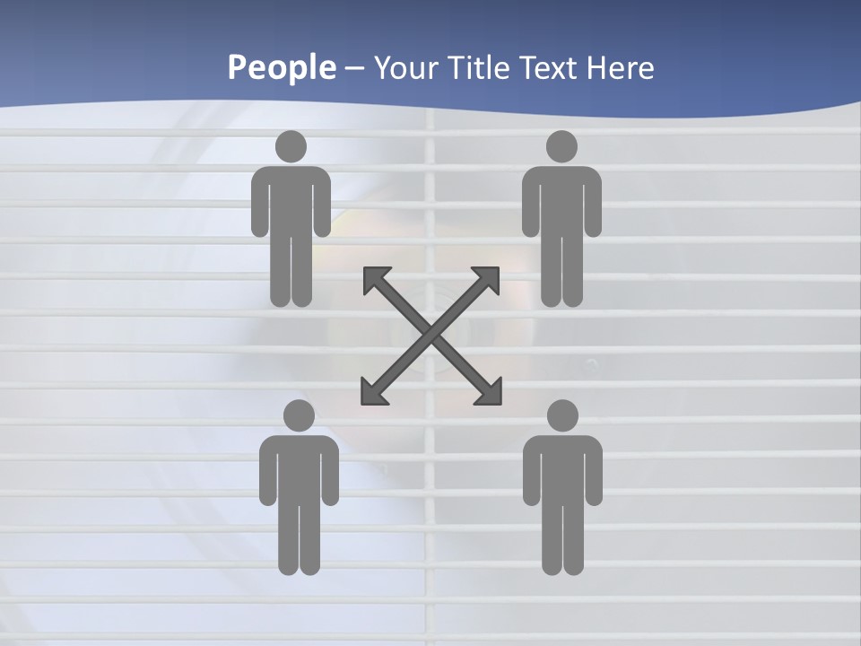 Cooling Electric Motor PowerPoint Template