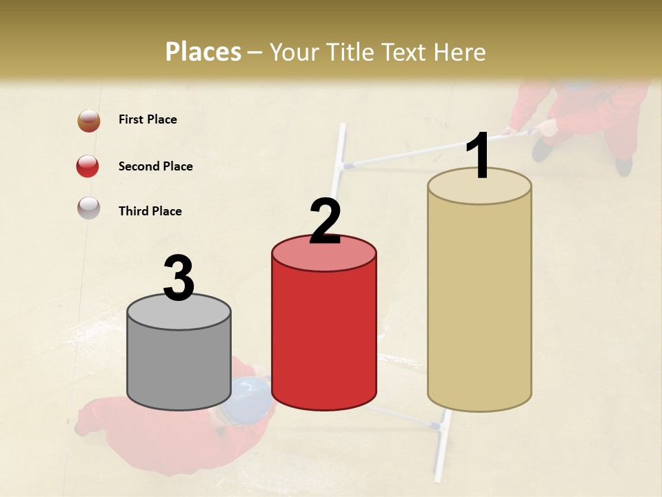 Together Wet Floor PowerPoint Template