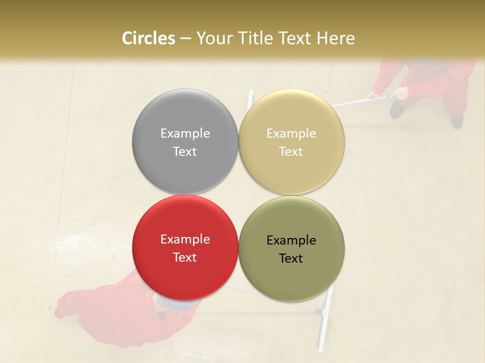 Together Wet Floor PowerPoint Template