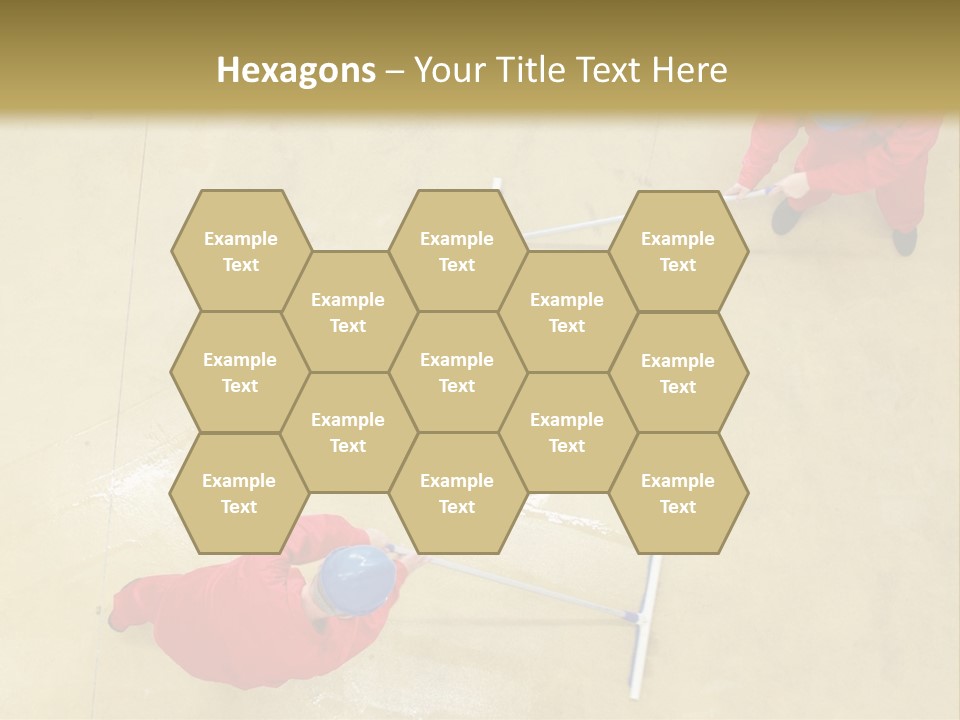 Together Wet Floor PowerPoint Template