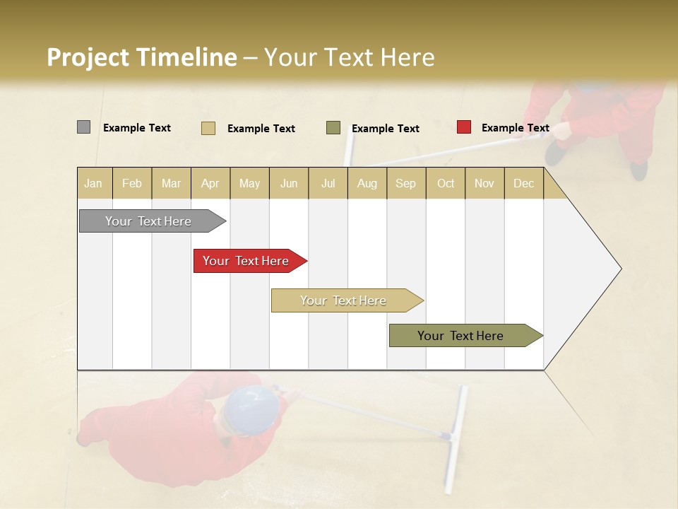 Together Wet Floor PowerPoint Template