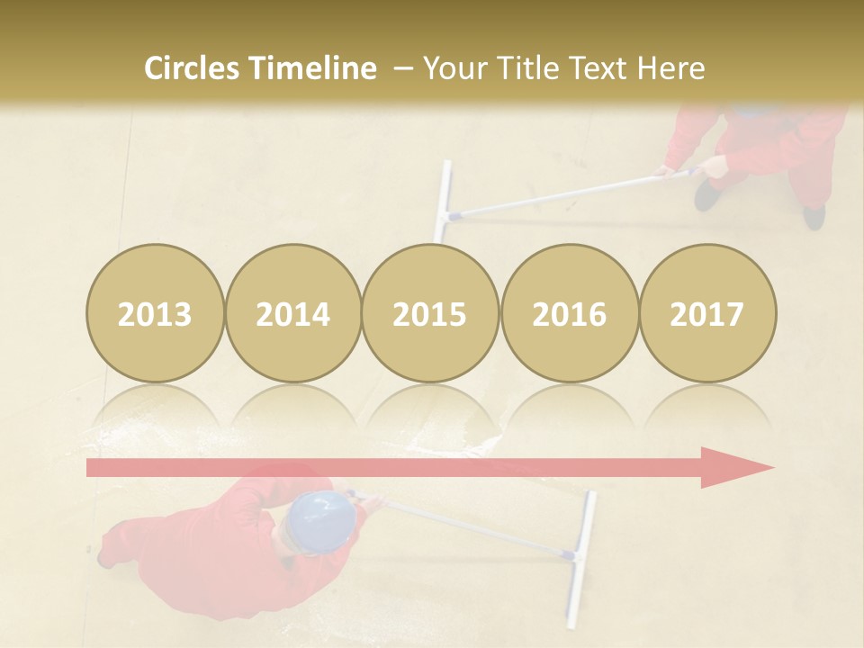 Together Wet Floor PowerPoint Template