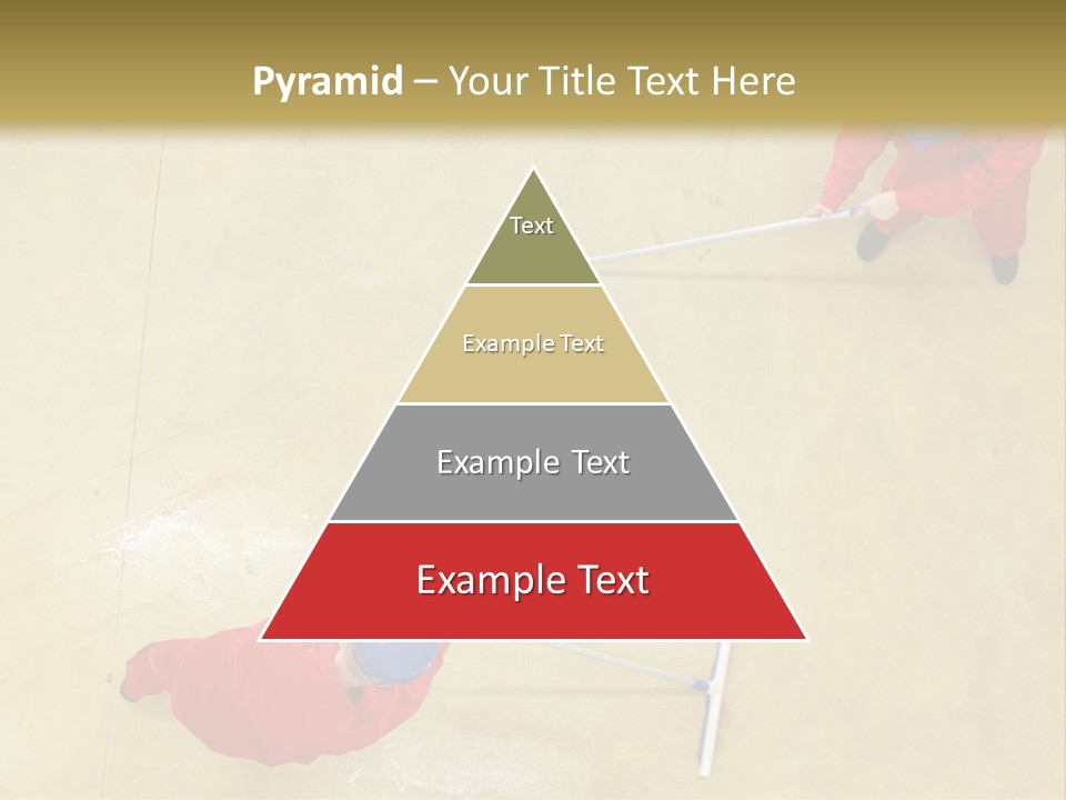 Together Wet Floor PowerPoint Template