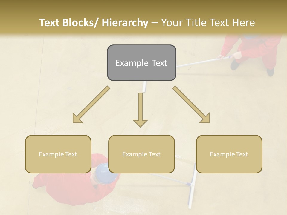 Together Wet Floor PowerPoint Template