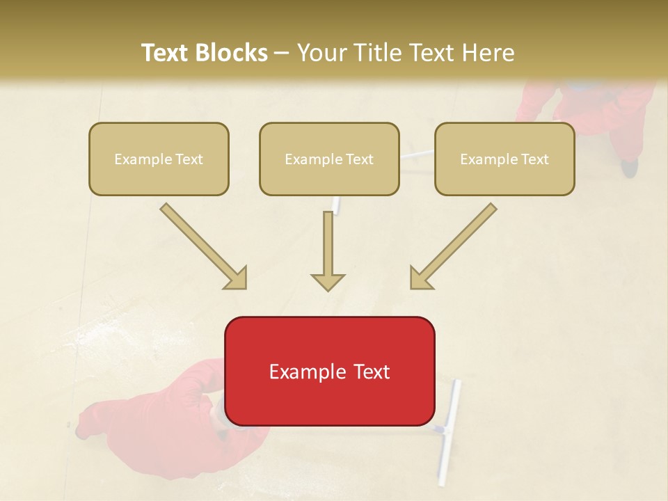Together Wet Floor PowerPoint Template
