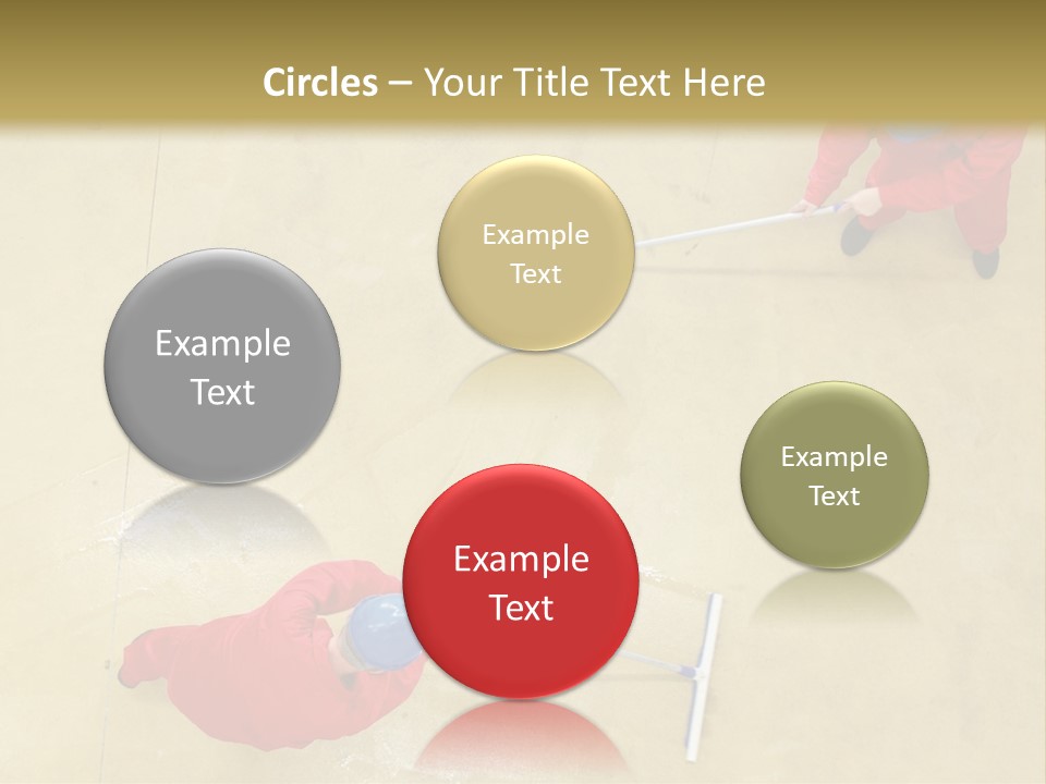 Together Wet Floor PowerPoint Template