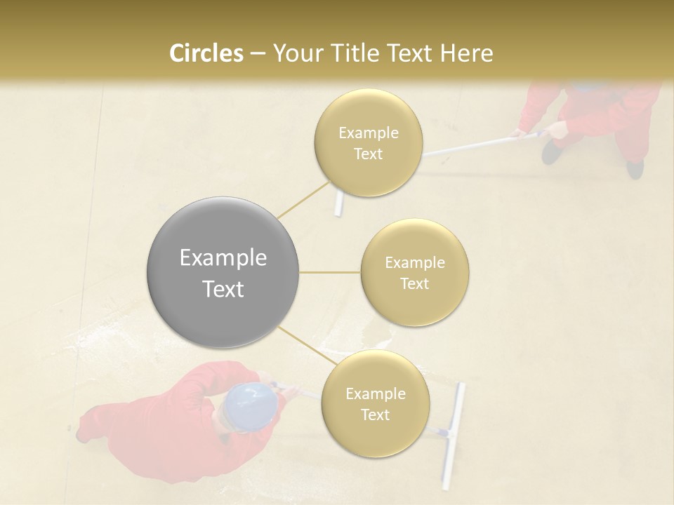 Together Wet Floor PowerPoint Template