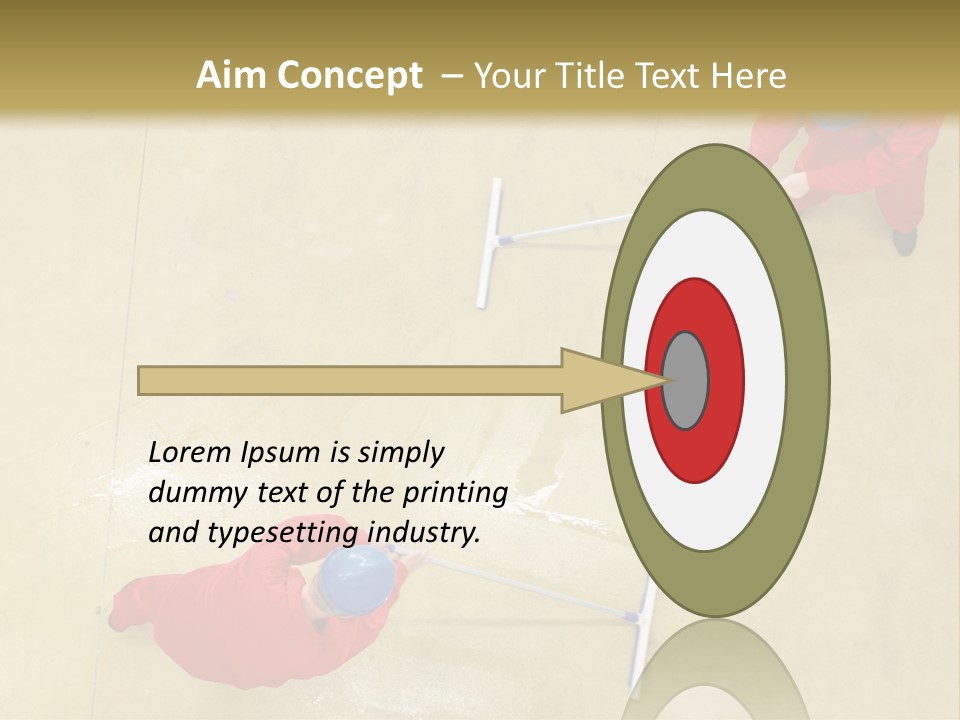 Together Wet Floor PowerPoint Template